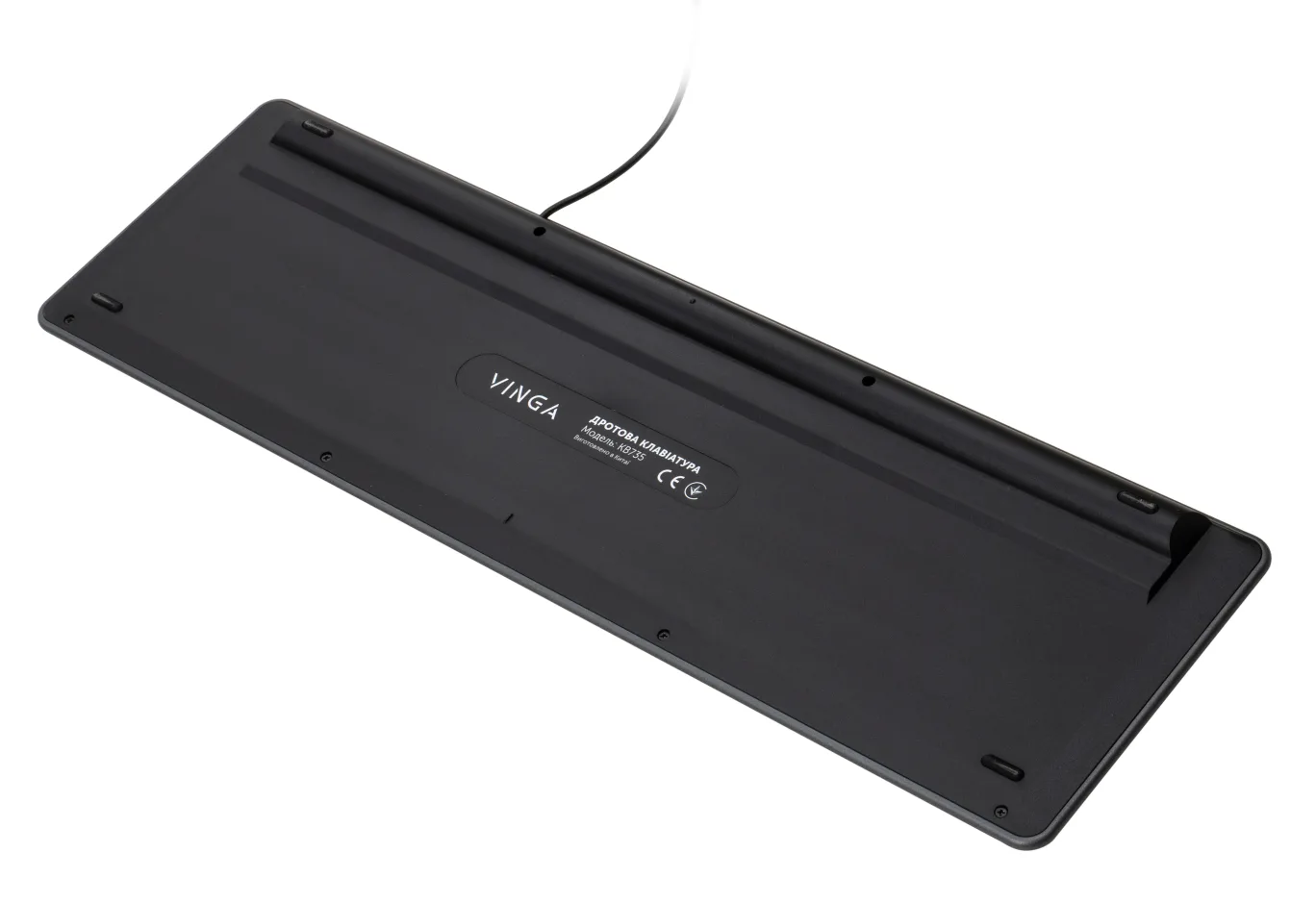 Keyboard Vinga KB735 black-grey