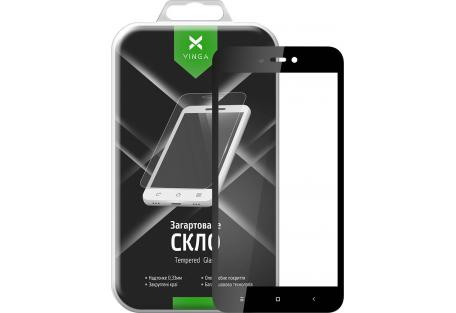 Скло захисне Vinga для Xiaomi Redmi 5A (Black) (VTPGS-R5A)