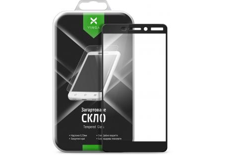 Скло захисне Vinga для Nokia 6.1 Black (VTPGS-N61B)