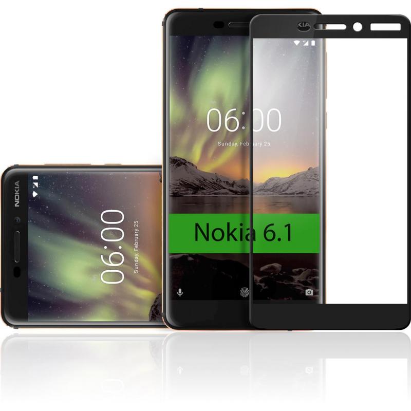 Скло захисне Vinga для Nokia 6.1 Black (VTPGS-N61B)