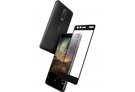 Скло захисне Vinga для Nokia 6.1 Black (VTPGS-N61B)