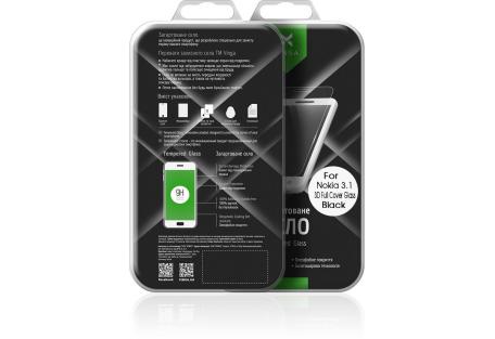 Скло захисне Vinga для Nokia 3.1 Black (VTPGS-N31B)