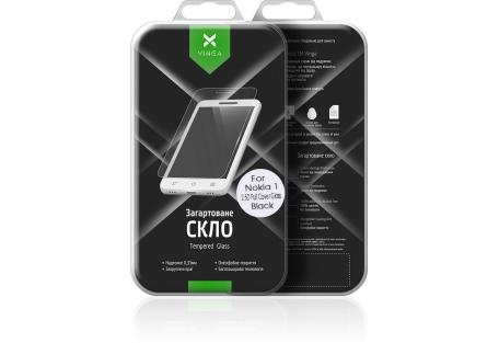 Скло захисне Vinga для Nokia 1 Black (VTPGS-N1B)