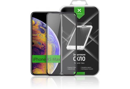 Скло захисне Vinga для Apple iPhone XS Max/iPhone 11 Pro Max Black (VTPGS-IXRMB)