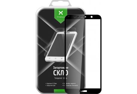 Скло захисне Vinga для Huawei Y7 Prime 2018 (Black) (VTPGS-Y7P2018)