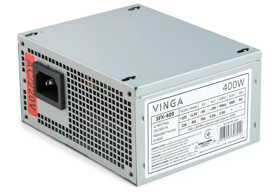 Power supply Vinga 400W ОЕМ (SFX-400)