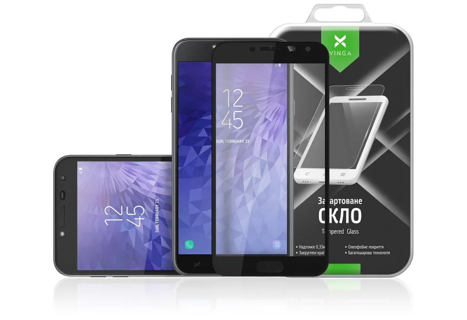 Protective glass Vinga для Samsung Galaxy J4 (2018) J400 (VTPGS-J400)
