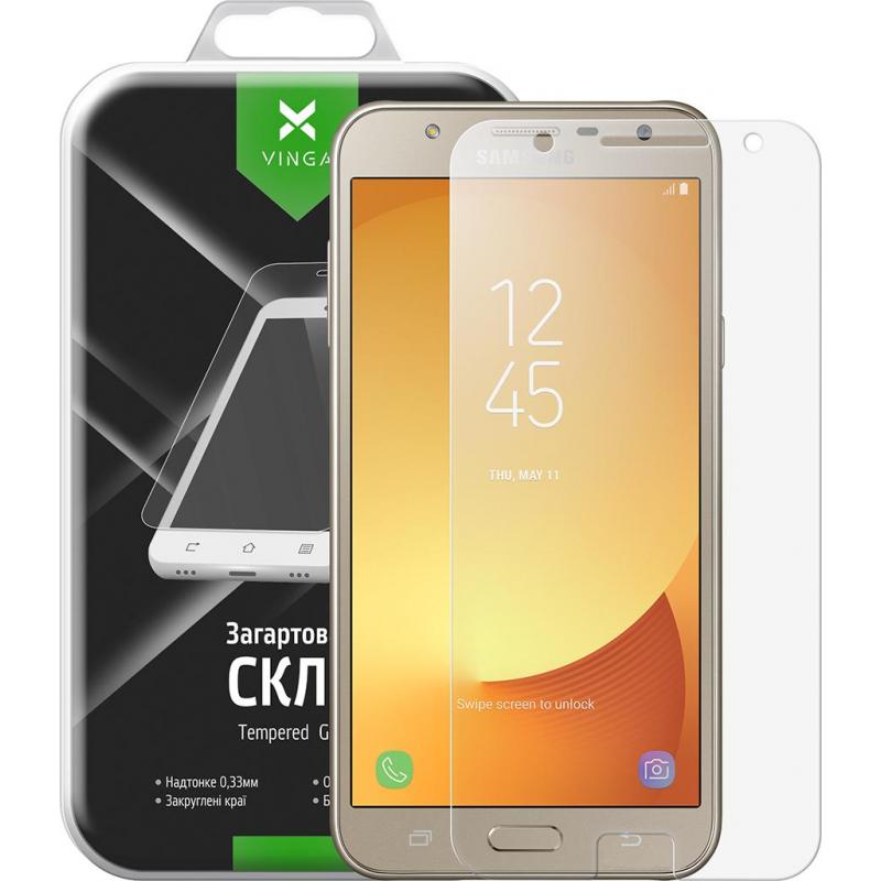 Скло захисне Vinga для Samsung Galaxy J7 Neo J701 (VTPGS-J701)
