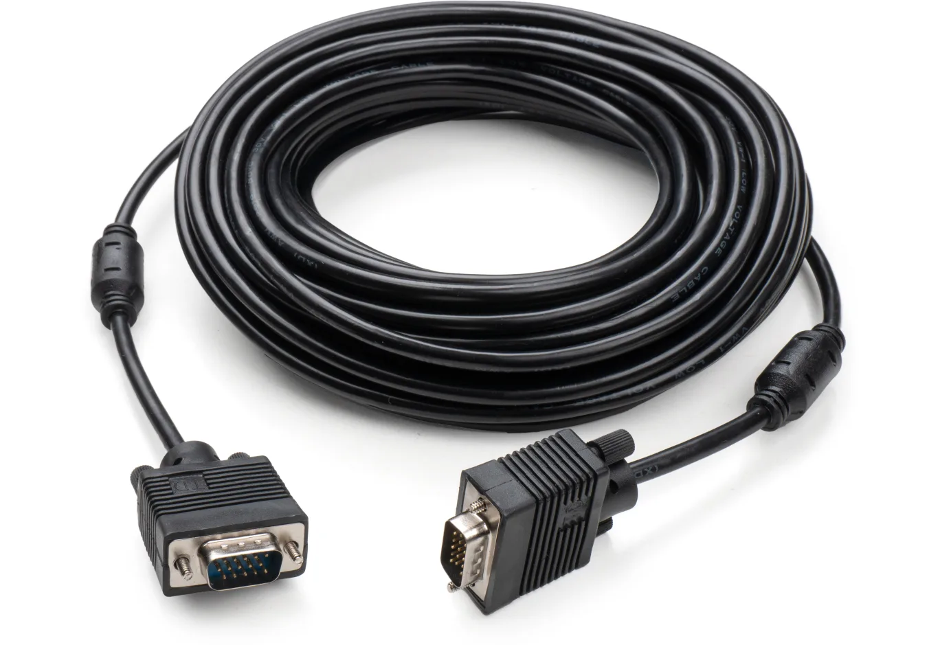 Multimedia cable VGA M to VGA M 15.0m Vinga (VCPVGAF15BK)