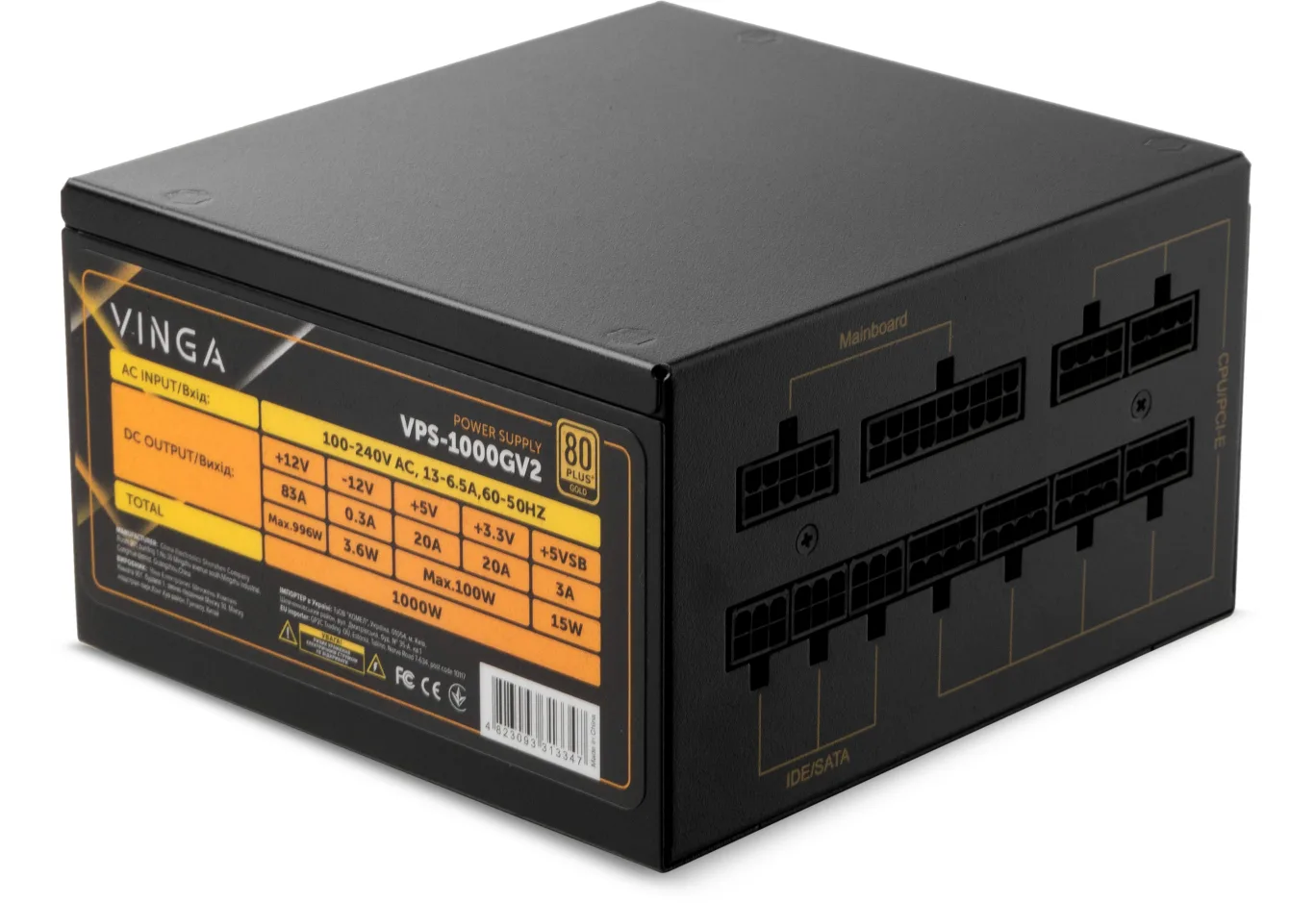 Блок живлення Vinga 1000W (VPS-1000GV2)