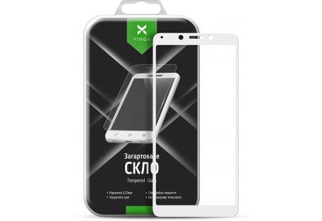 Скло захисне Vinga для Xiaomi Redmi 6A (White) (VTPGS-R6AW)