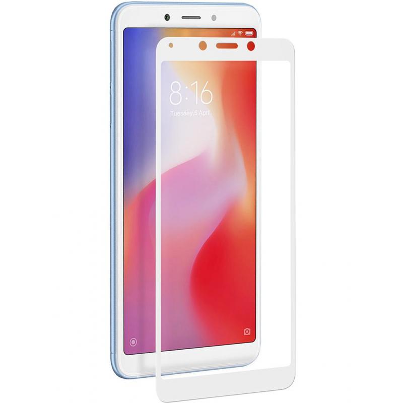 Скло захисне Vinga для Xiaomi Redmi 6A (White) (VTPGS-R6AW)