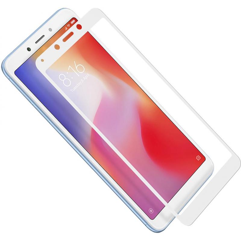 Скло захисне Vinga для Xiaomi Redmi 6A (White) (VTPGS-R6AW)