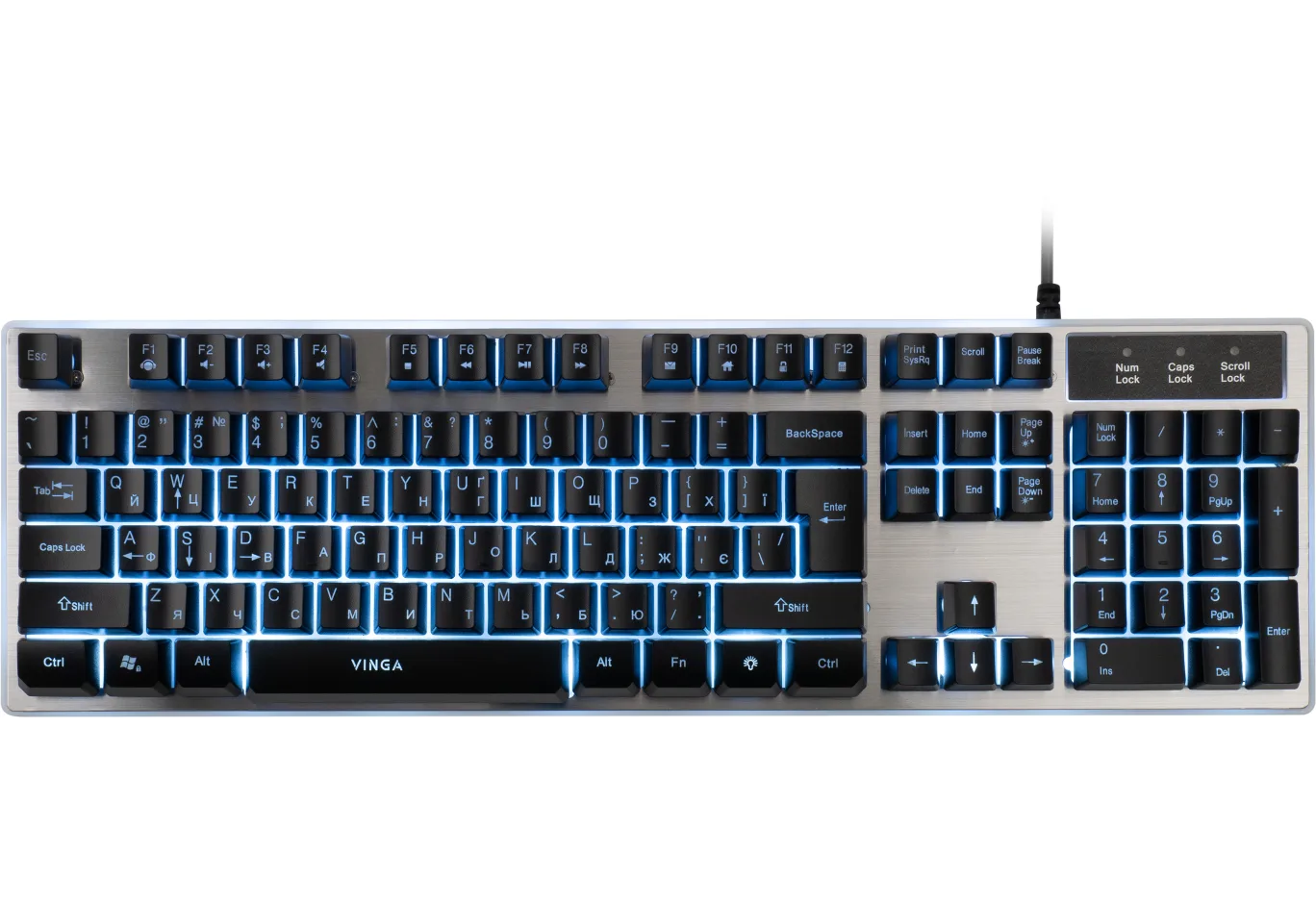 Keyboard Vinga KBG839 black
