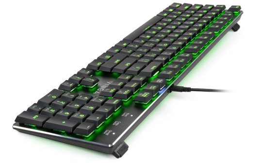 Огляд клавіатури Vinga KBGM-395: тонка і дзвінка