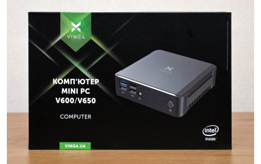 Review and testing of the Vinga Mini PC V650. A real competitor to Intel NUC?