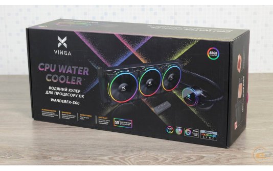 Огляд процесорної системи рідинного охолодження Vinga Wanderer-360: дешево і красиво
