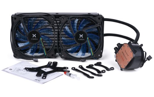 Video: Vinga Typhoon CPU Water Cooling System