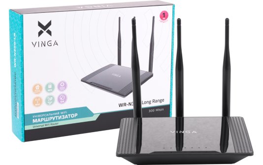 Video: Router Vinga WR N300 Long Range