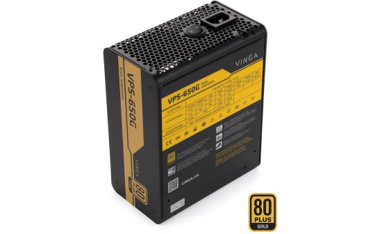 Огляд і тестування блока живлення Vinga VPS-650G: не все те золото, що гуде