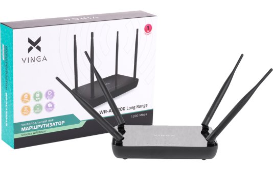 Video: Router Vinga WR AC1200