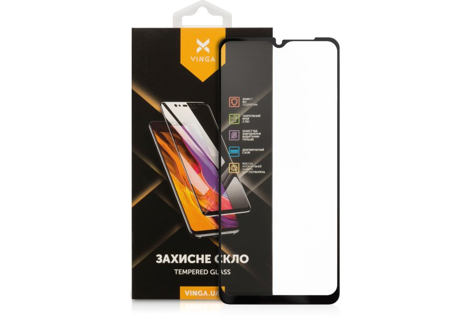 Скло захисне Vinga Samsung A03/A03 core/A04/A04s/A12/M13/M23/A13 4G/A13 5G (VGSA03)