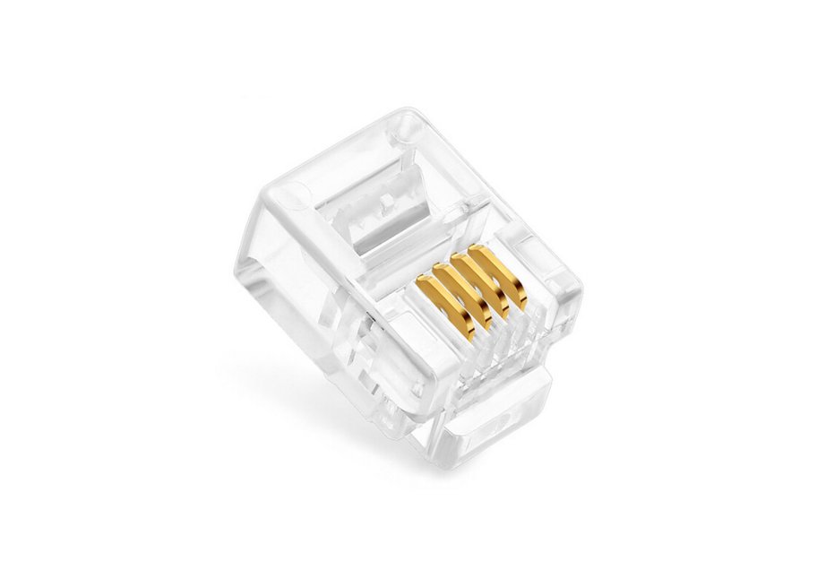 Конектор Vinga CON4P4C (VCPCON4P4CRJ11)