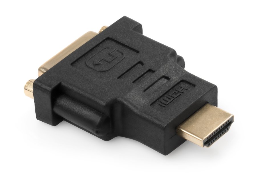 Перехідник HDMI AM to DVI 24+5 F Vinga (VCPAHDMIM2DVIFBK)