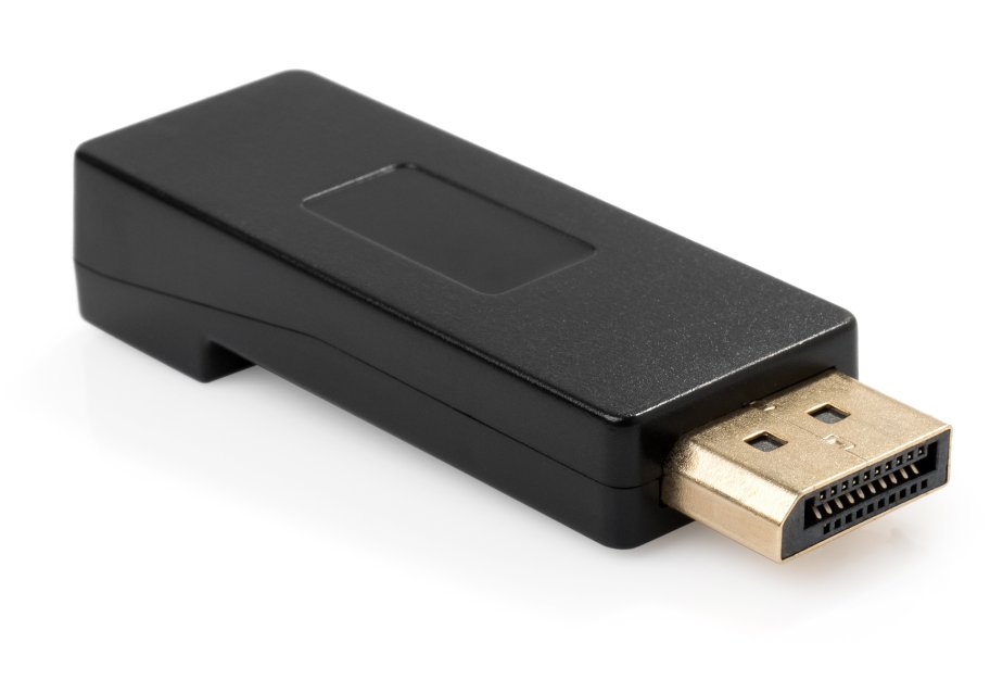 Перехідник Display Port M to HDMI F Vinga (VCPADPF2HDMIMBK)