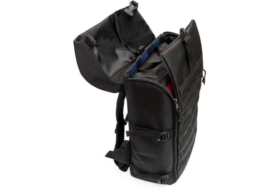 Рюкзак туристичний Vinga Travel Medical backpack, Oxford 1680D, + 3 bags, black (VTMBPB3B)