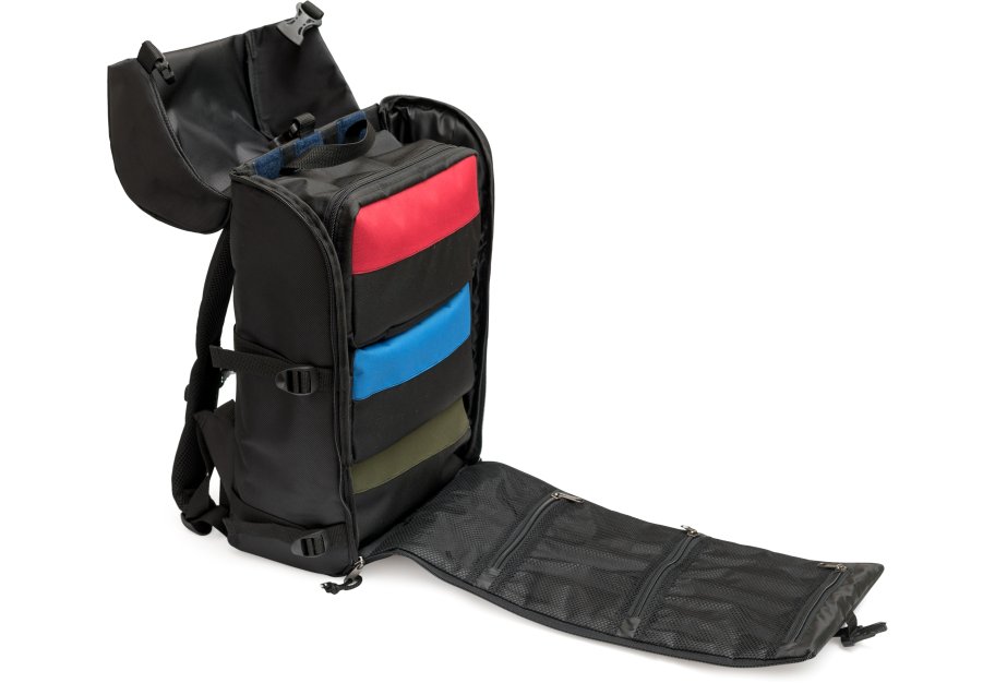 Рюкзак туристичний Vinga Travel Medical backpack, Oxford 1680D, + 3 bags, black (VTMBPB3B)