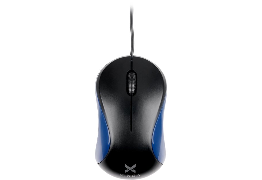 Мишка Vinga MS-882 black - blue
