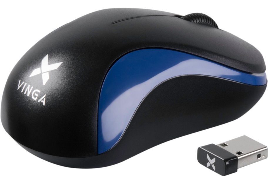 Мишка Vinga MSW-882 black - blue