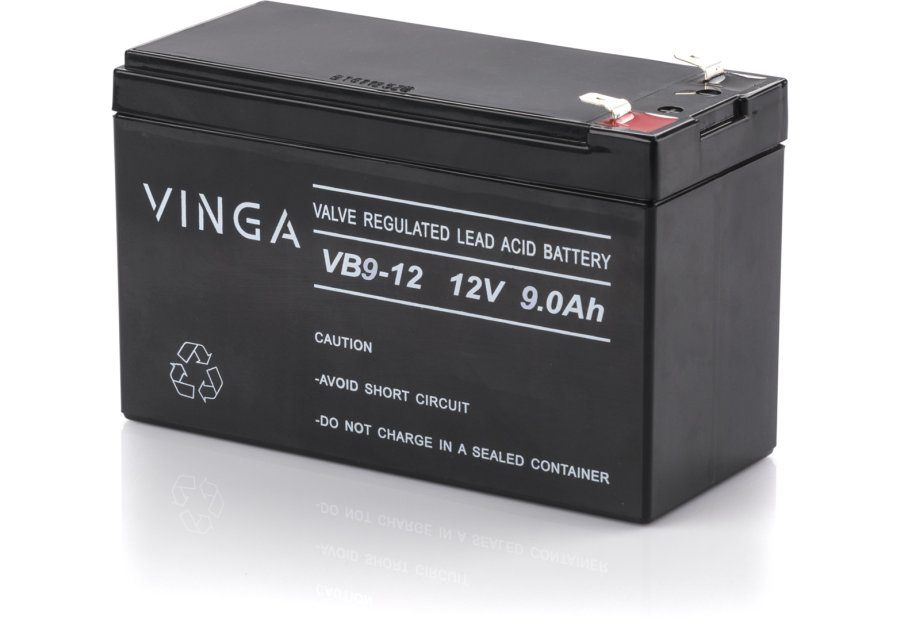 Battery for UPS Vinga 12В 9 Ач (VB9-12)