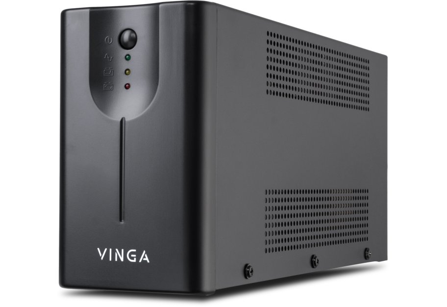 Uninterruptible Power Supply Vinga LED 600VA metal case (VPE-600M)