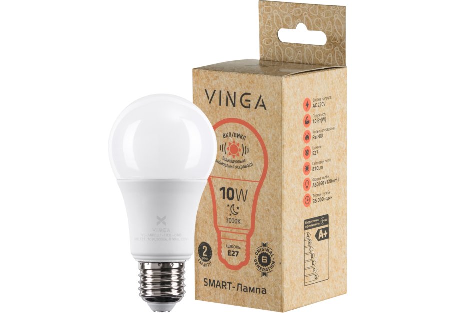 Light bulb Vinga VL-A60E27-103L-CVD