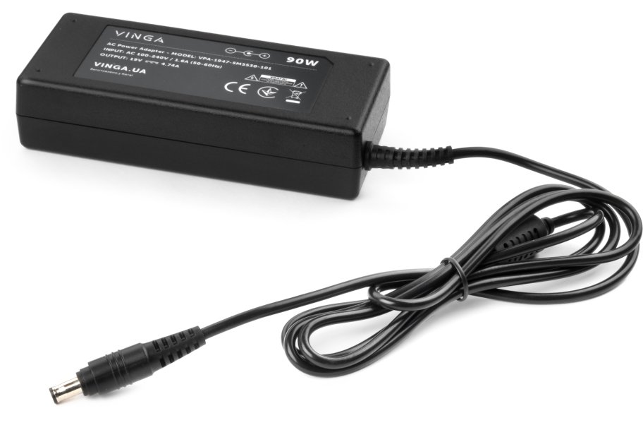 Блок живлення до ноутбуку Vinga Samsung 90W 19V 4.74А 5.5*3.0 (VPA-1947-SM5530-101)