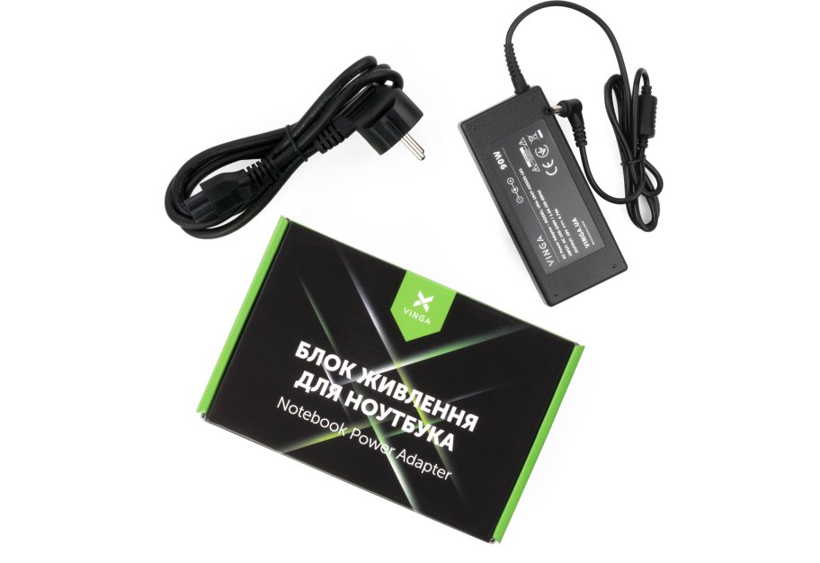 Блок живлення до ноутбуку Vinga ASUS 90W 19V 4.74A 5.5*2.5 (VPA-1947-AS5525-101)