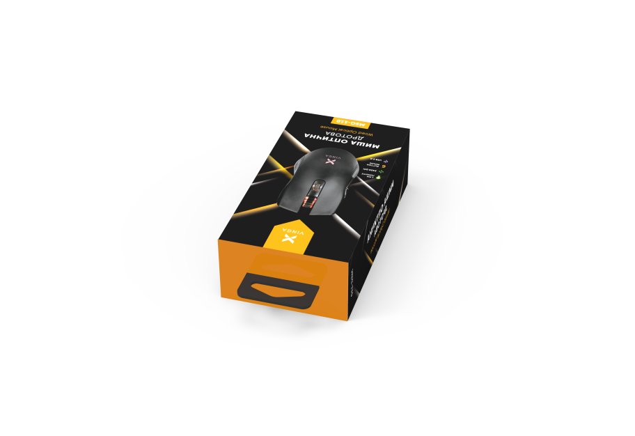 Мишка Vinga MSG-110 Black