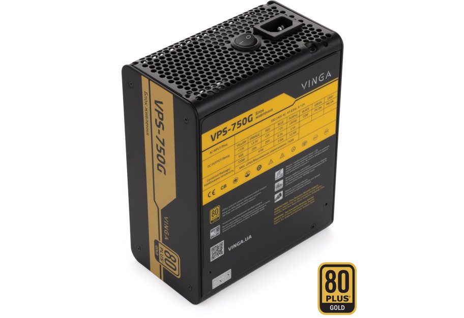 Блок живлення Vinga 750W (VPS-750G)