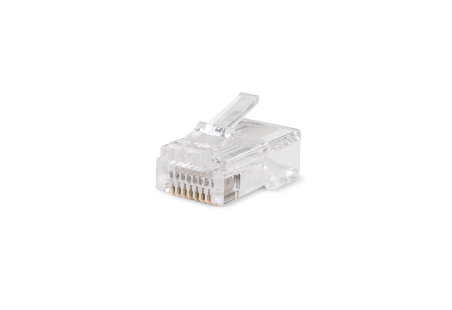 Конектор Vinga RJ-45 UTP 100 шт. (VCPCON8P8CUTP)