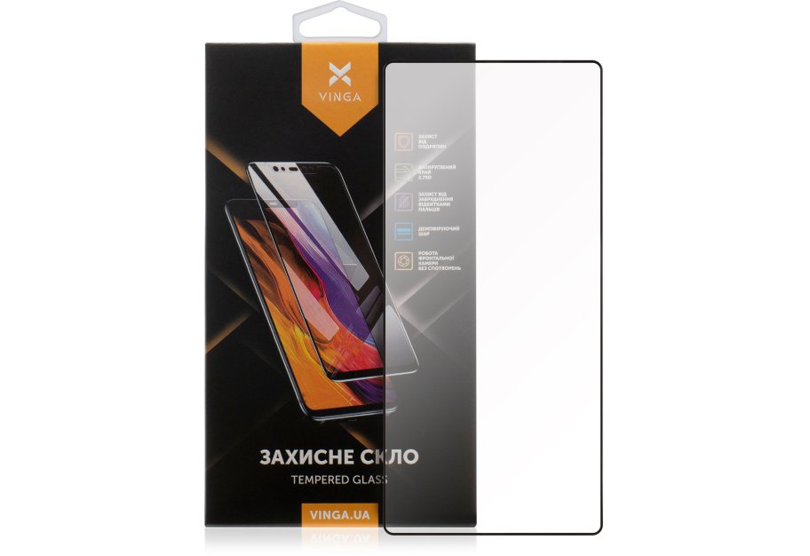 Скло захисне Vinga Samsung Galaxy S25FE 5G (VGSS25FE5G)