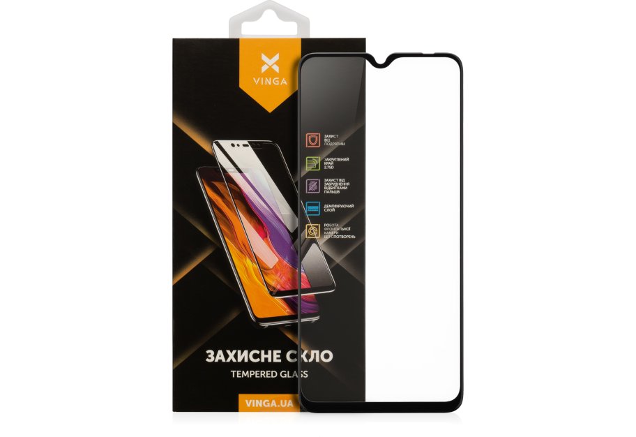 Скло захисне Vinga Xiaomi Redmi 9T / 9T Pro (VGXR9T)