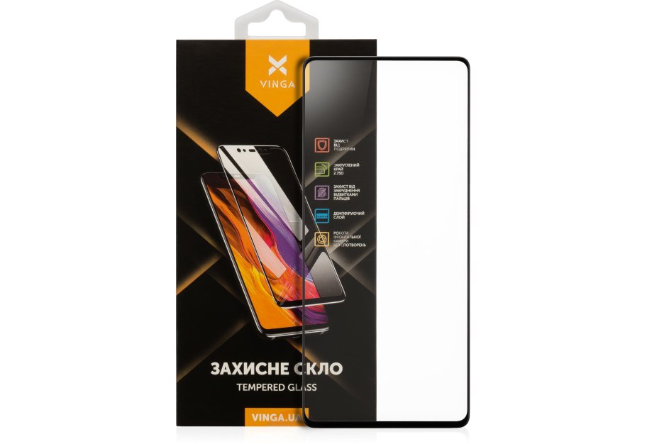 Скло захисне Vinga Samsung A72 (VGSA72)