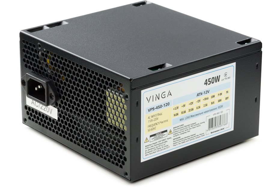 Power supply Vinga 450W ОЕМ (VPS-450-120)