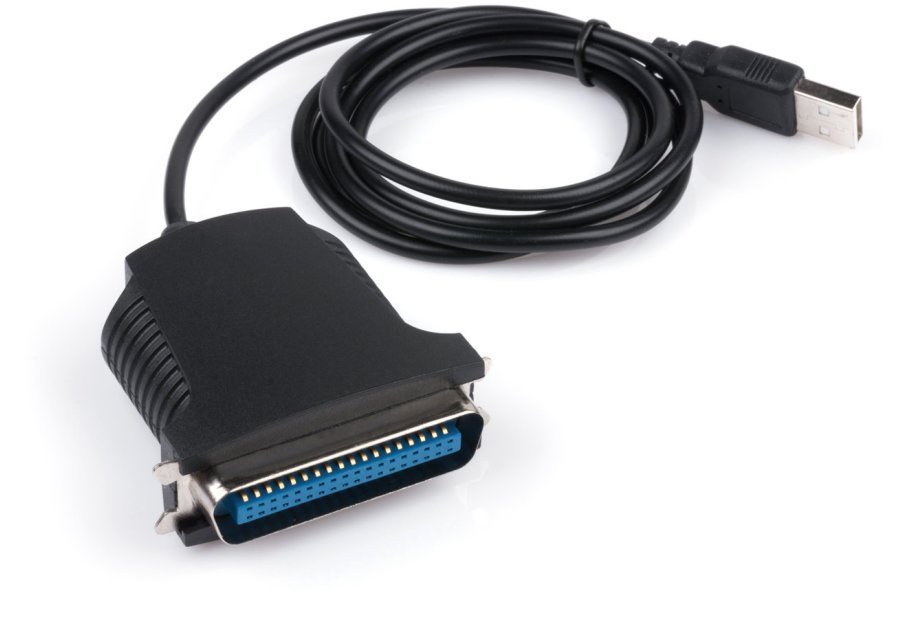 Кабель для передачі даних USB to LPT Vinga (USBLPT01-1.2)