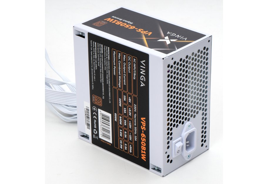 Блок живлення Vinga 650W (VPS-650B1W)