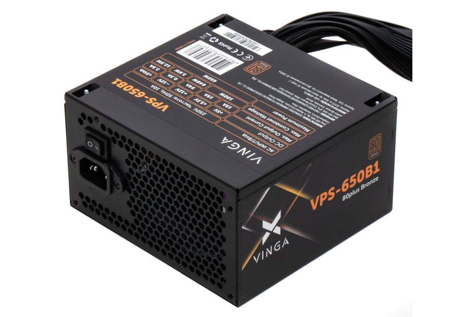 Блок живлення Vinga 650W (VPS-650B1)