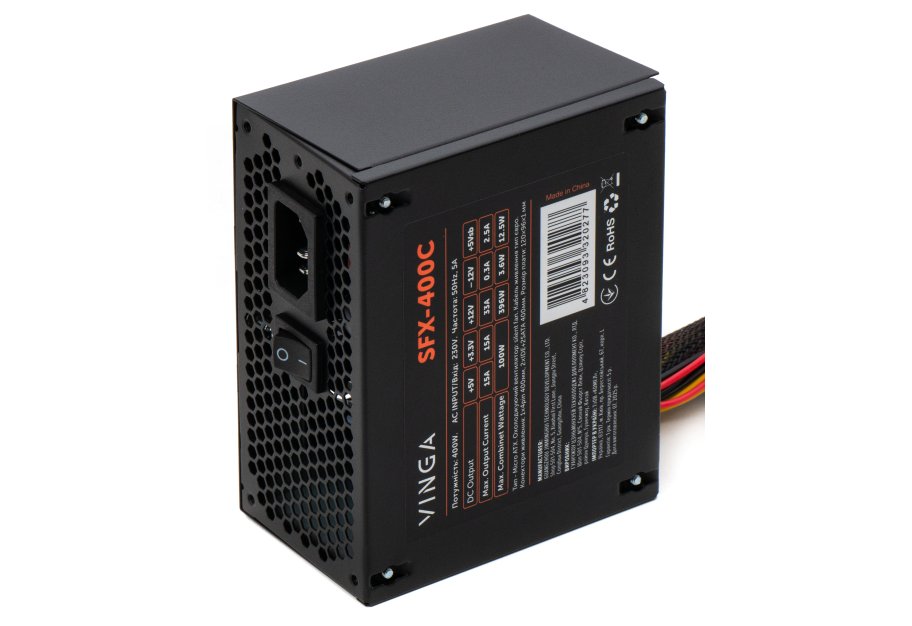 Блок живлення Vinga 400W ОЕМ (SFX-400С)