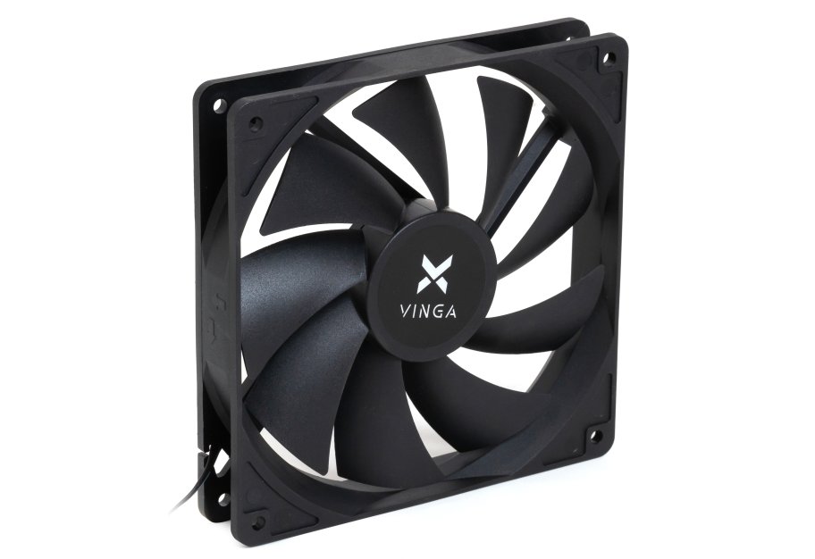 Кулер до корпусу Vinga 14025 PWM 4pin ОЕМ